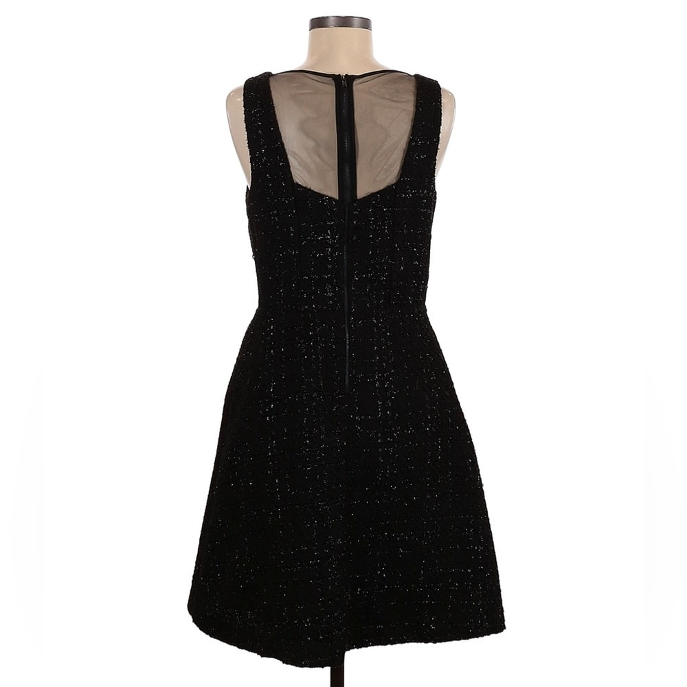 JENNIFER LOPEZ Women’s Black Sleeveless Fit & Flare Cocktail Dress Size 10 - Picture 11 of 11